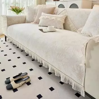 Подушки для дивана из французского винтажного шенилла Four Seasons, удобные мягкие универсальные чехлы для дивана, противоскользящие однотонные подушки для сидения 70x70cm 1pcs