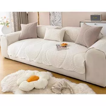 Подушки для дивана подходят для всех сезонов, не скатываются, нескользящий чехол для дивана, универсальный чехол для подушки из шенилла, новый 70*70cm