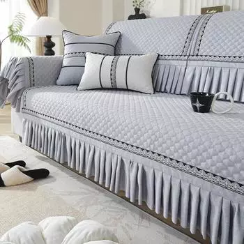 Подушки для дивана в скандинавском стиле Four Seasons Universal с нескользящим покрытием из массива дерева, тканевые накладки для дивана 30*50 синий