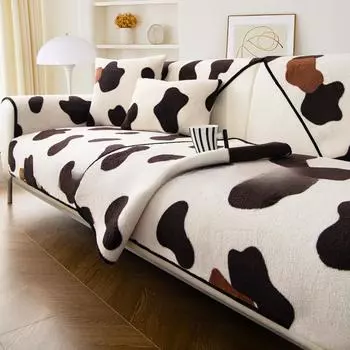 Подушки для сидения дивана из молочного волокна, легкие, роскошные, осенне-зимние, утолщенные, теплые, нескользящие, тканевые с полным покрытием, кремовый стиль, не царапающий чехол 70*70cm