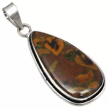 Подвеска Azuboo Lite Gemstone Handmade Gift For Her Серебряные украшения 2.25