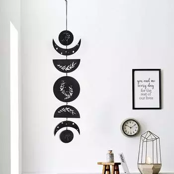 Подвеска Bohemia Moon Handicraft Charm Art Crafts Decor Supplies for Indoor Outdoor Garden Yard Decor Gift