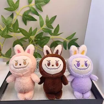 Подвеска-брелок в виде маленькой овечки из ткани Bubble Mattra для школьных сумок Standard Keychain