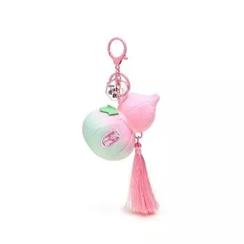 Подвеска-брелок в виде тыквы в стиле Тельца - милый буддийский орнамент в подарок Basic