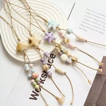 Подвеска-цепочка для мобильного телефона. Мелкий предмет. Цепочка для мобильного телефона из бисера, подвеска-ключ.