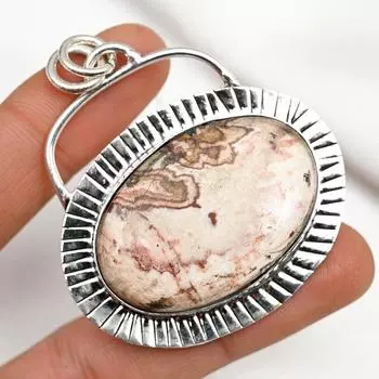 Подвеска Crazy Lace Agate Gemstone, ювелирное изделие ручной работы, 925 Solid Sterling Silver, подвеска Sodalite, ювелирное изделие, подарок для нее, женский кулон, абсолютно новый кулон 2.13 Inches