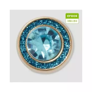 Подвеска Crocs Circle Blue Jewel Gibbits 10014289 onefree