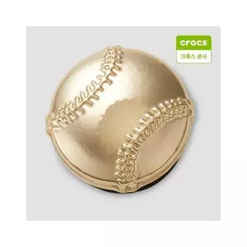 Подвеска Crocs Gold Baseball Zibbitz 10014174 onefree