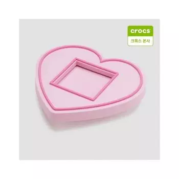 Подвеска Crocs Heart Frame Gbitz 10013051 onefree