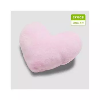 Подвеска Crocs Pink Oversized Heart Gibbits 10014422 shuffle