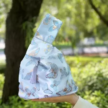 Подвеска-цветок, новая сумочка в китайском стиле, аксессуары Hanfu, небольшой мешочек для подружек невесты Style 2