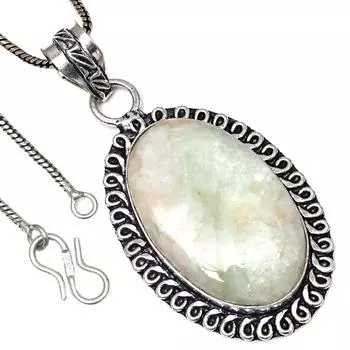 Подвеска дизайнерская яшма драгоценный камень День святого Валентина этническое серебряное украшение 2.5