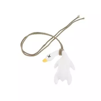 Подвеска для автомобиля Swing Duck, забавная подвеска для автомобиля Swing Duck, украшение для автомобиля, вид сзади