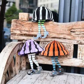Подвеска для дома и улицы, детский подарок, украшения на Хэллоуин, подвеска на каблуках, принадлежности для вечеринок оранжевый