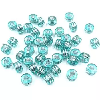 Подвеска для изготовления ювелирных изделий, ожерелье, браслет из бисера, браслет «сделай сам», фурнитура для изготовления ювелирных изделий, цилиндрические бусины, свободные бусины, бусины, бусины синий