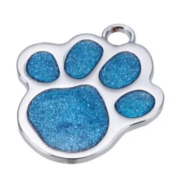 Подвеска для ног автомобиля прочная нержавеющая сталь симпатичная для гравировки собачьего жетона для питомца блестящая мини 3 цвета зоотовары собачья идентификационная бирка персонализированная бусина розовый
