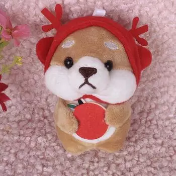 Подвеска для собак Шиба-ину плюшевый брелок милый плюшевый брелок сумка телефон кулон