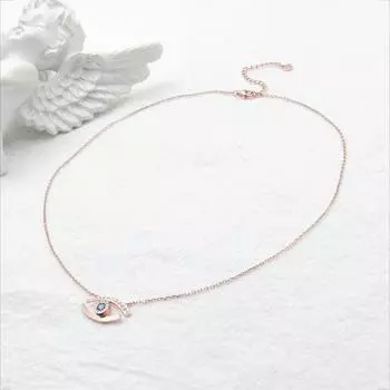 Подвеска «Глаз демона» высокого класса, женская, универсальная, индивидуальная, нишевая, ключичная цепочка