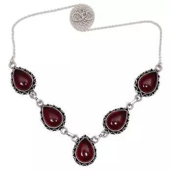 Подвеска гранат серебро стерлингов ювелирные изделия драгоценный камень позолоченный натуральный красный