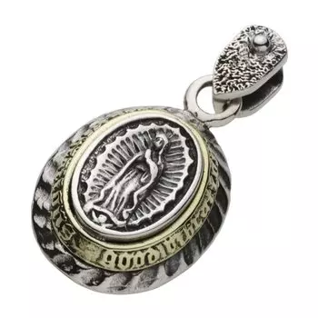 Подвеска Гваделупе Мария fp0446 [Figmart] [Серебряный аксессуар]