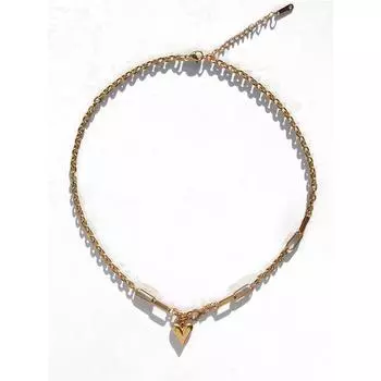 Подвеска Her Lab Heart, золотое ожерелье, бесполое ожерелье, цепочка на ключицу «Любовь», семейный партнер, изысканные подарки золотой