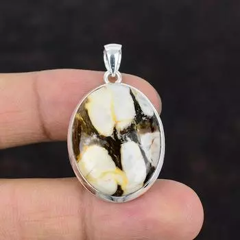 Подвеска из арахисового дерева с яшмой, ювелирные изделия из драгоценных камней высшего качества, подвеска из стерлингового серебра 925 пробы, подвеска ручной работы, ювелирные изделия в стиле бохо, хиппи, подарок, исцеляющий камень