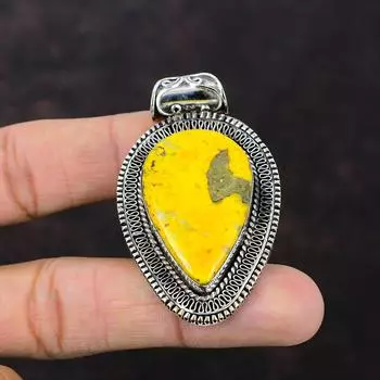 Подвеска из драгоценного камня Шмель Пчела Джаспер Уникальный стиль Ювелирные изделия Подвеска из стерлингового серебра 925 пробы Ювелирные изделия ручной работы Красивый винтажный кулон Свадебные подарки