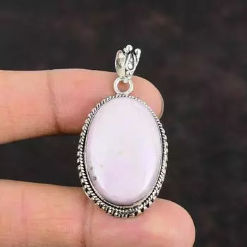 Подвеска из фосфосидеритового серебра ручной работы, подвеска из стерлингового серебра 925 пробы, подвеска из драгоценного камня, элегантная подвеска, ювелирные изделия из фосфосидеритового дерева, подарки для него