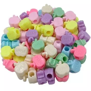 Подвеска из граненых конфетных бусин 30 шт., креативный цветок-кубоид, разноцветные модные украшения своими руками, аксессуары, подвески Dolphin 10*14mm 30Pcs