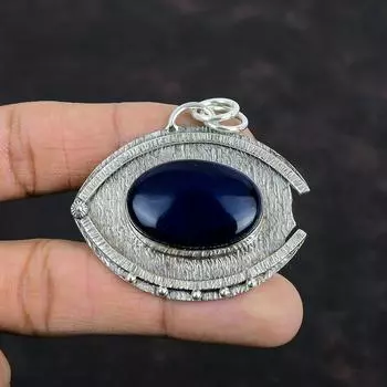 Подвеска из лабрадорита синего огня, подвеска из настоящего драгоценного камня, подвеска из стерлингового серебра 925 пробы, ювелирные изделия ручной работы в стиле бохо, уникальный дизайн, свадебные подарки