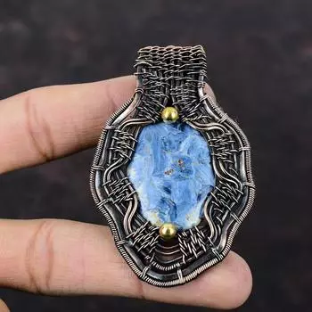 Подвеска из медной проволоки, кулон из медной проволоки, ювелирные изделия из драгоценных камней, ювелирные изделия ручной работы, новинка, кулон из медной проволоки, ювелирный подарок для нее