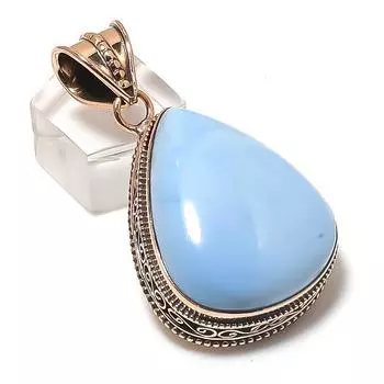Подвеска из натурального драгоценного камня Owhyee Opal Handmade из меди 2,05 дюйма o7M99