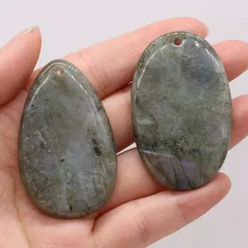 Подвеска из натурального камня неправильной формы, кулон из лабрадорита с вспышкой для изготовления ювелирных изделий, ожерелье, браслет, серьги, аксессуар 30x45mm