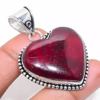 Подвеска из натурального красного лабрадорита из стерлингового серебра 925 пробы 1,97 дюйма r8z98