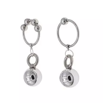 Подвеска из нержавеющей стали для пениса Физическая растяжка Мужские упражнения Секс-игрушки Флирт Игрушки для взрослых Устройство для удерживания веса Single Bead Ring25mm+B St