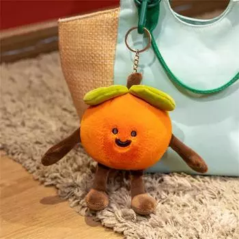 Подвеска из плюша «Хурма», обычный ключевой инструмент, пряжка для рюкзака One Size