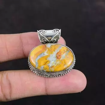 Подвеска из яшмы Малигано, старинный кулон с драгоценным камнем, старинные ювелирные изделия, кулон из стерлингового серебра 925 пробы, ювелирные изделия из яшмы Малигано ручной работы, подарки для него