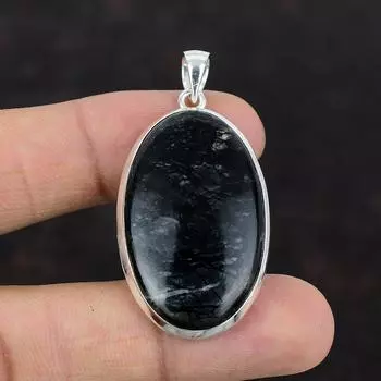 Подвеска из яшмы Пикассо. Подвеска из драгоценного камня. Подвеска из стерлингового серебра 925 пробы. Удивительная подвеска ручной работы. Натуральная яшма Пикассо. Ювелирные изделия. Подарок для мамы.