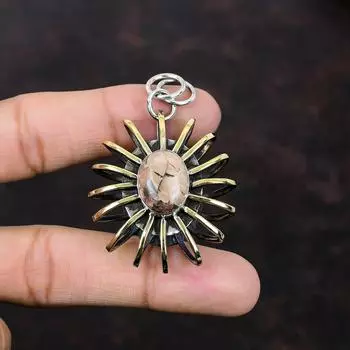 Подвеска из яшмы с бабочкой, оригинальные ювелирные изделия из драгоценных камней, подвеска из стерлингового серебра 925 пробы, ювелирные изделия в виде клетки ручной работы, позолоченная подвеска 18 карат, подарок для друга