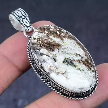 Подвеска из серебра 925 пробы с драгоценными камнями Wild Horse, 2,29 дюйма, V6j72