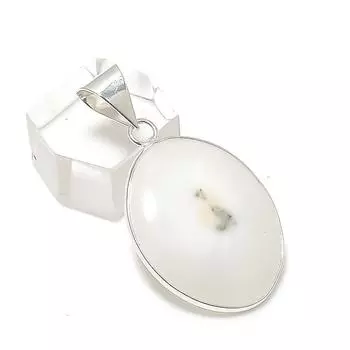 Подвеска из серебра 925 пробы с солнечным кварцем и драгоценным камнем 1,58 дюйма l2A44