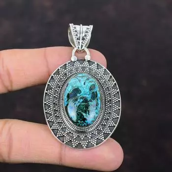 Подвеска из шаттукита, ювелирные изделия из драгоценных камней, подвеска из стерлингового серебра 925 пробы, подвеска ручной работы, красивая винтажная подвеска, ювелирное изделие из шаттукита, подарок для нее