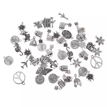 Подвеска из сплава, аксессуары, сделай сам, фурнитура для изготовления ювелирных изделий, античное серебро as described античный серебряного