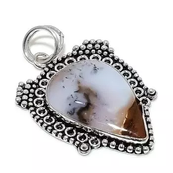 Подвеска из стерлингового серебра 925 пробы с драгоценным камнем Боулдер Опал 2,40 дюйма L4Z88