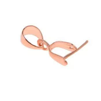 Подвеска из стерлингового серебра 925 пробы, соединительная застежка-застежка, ювелирные изделия своими руками, розовое золото