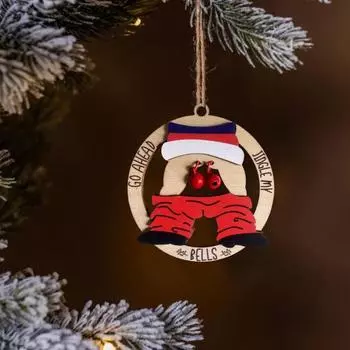 Подвеска Jingle My Bells, рождественское украшение, подарок Санта-Клаусу, обмен подарками, подарок