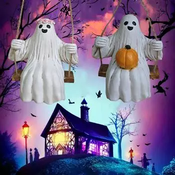 Подвеска-качели, милая мультяшная подвеска на входную дверь со сменной подвеской, милая праздничная подвеска для украшения One Size