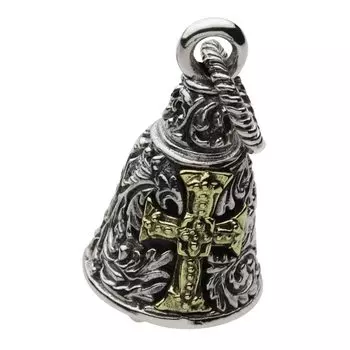 Подвеска-колокольчик в готическом стиле fp0462 [Figmart] [Серебряный аксессуар]