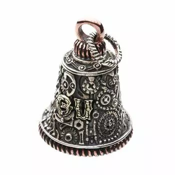 Подвеска-колокольчик в стиле стимпанк, серебро p0690 [Cenote] [925 аксессуары]