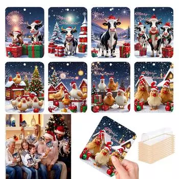 Подвеска-кошелек в виде рождественской елки Подвеска-сюрприз в виде шара Украшение для вечеринки One Size белый